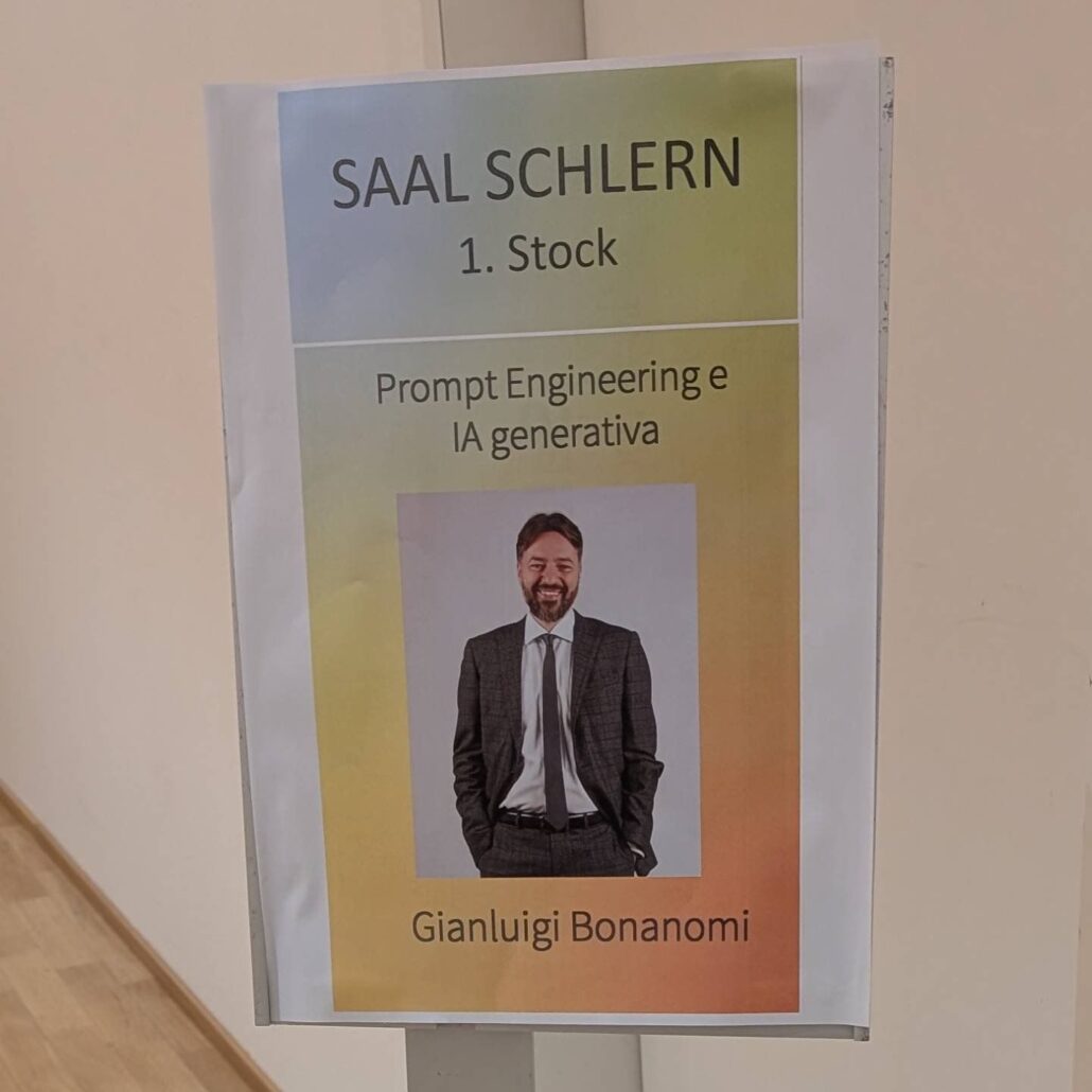 Gianluigi Bonanomi: Prompt engineering e AI