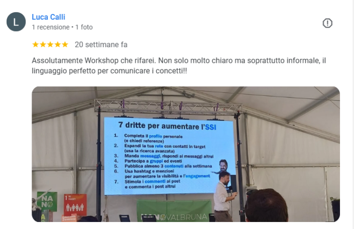 Testimonianza pubblicata sugli interventi di Gianluigi Bonanomi