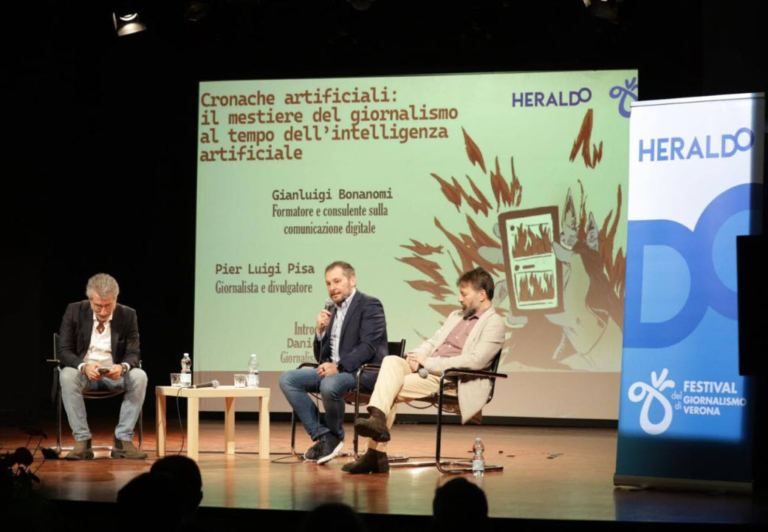 Gianluigi Bonanomi: AI e giornalismo al Festival di Verona