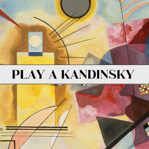 Play a Kandinsky, esperienza che collega il dipinto Giallo-Rosso-Blu a suoni e musica