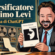 Il versificatore di Primo Levi: l’AI prima di ChatGPT Avatar di Gianluigi Bonanomi con Storie naturali, il libro che contiene Il versificatore di Primo Levi