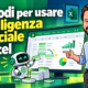 Avatar di Gianluigi Bonanomi e un robot illustrano l’intelligenza artificiale in Excel
