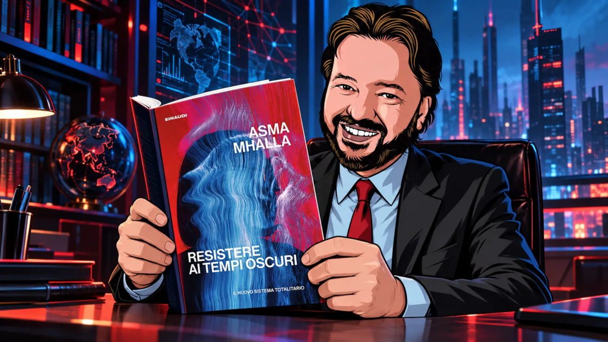 Gianluigi Bonanomi legge Resistere ai tempi oscuri di Asma Mhalla