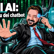 Skill AI: il kung fu dei chatbot Avatar di Gianluigi Bonanomi installa una skill AI in una scena ispirata a Matrix
