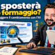 L’avatar di Gianluigi Bonanomi legge Chi ha spostato il mio formaggio? di Spencer Johnson e cerca al computer i segnali del cambiamento con l’AI