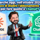 L’avatar di Gianluigi Bonanomi sceglie ChatGPT tra due pannelli dedicati a Claude e ChatGPT.