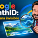 Avatar di Gianluigi Bonanomi con una lente che rivela simbolicamente la filigrana invisibile di Google SynthID