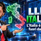 Avatar di Gianluigi Bonanomi presenta gli LLM italiani davanti a una mappa digitale dell’Italia