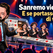 Sanremo vieta l’AI. E se portasse un po’ di varietà? L’avatar di Gianluigi Bonanomi presenta una catena di montaggio di cantanti e un robot musicista: provocazione su Sanremo e varietà creativa.